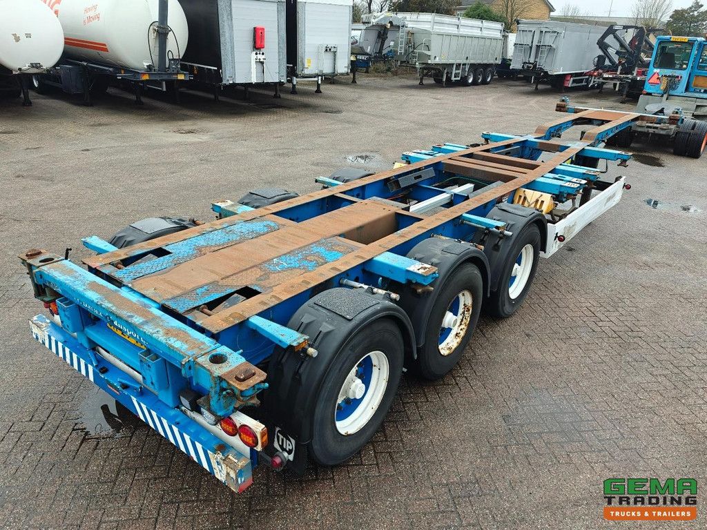 Krone SDC 27 3 Achsen BPW – Trommelbremsen – Heckausleger – 20/30/40/45 Fuß