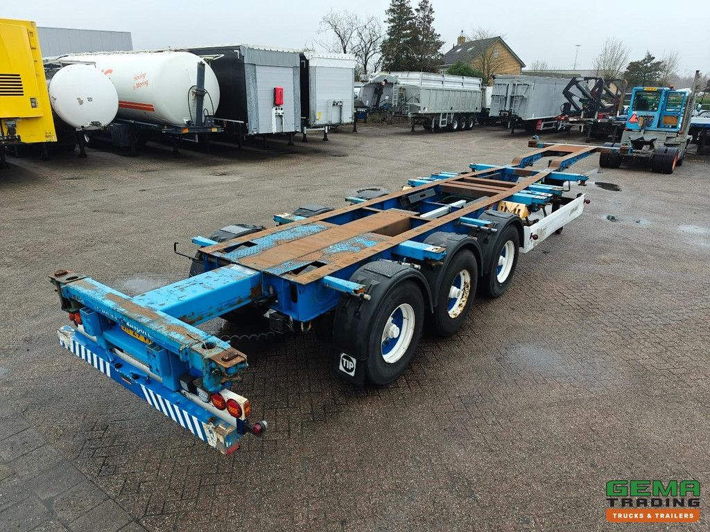 Krone SDC 27 3 Achsen BPW – Trommelbremsen – Heckausleger – 20/30/40/45 Fuß