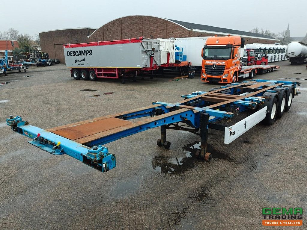 Krone SDC 27 3 Achsen BPW – Trommelbremsen – Heckausleger – 20/30/40/45 Fuß