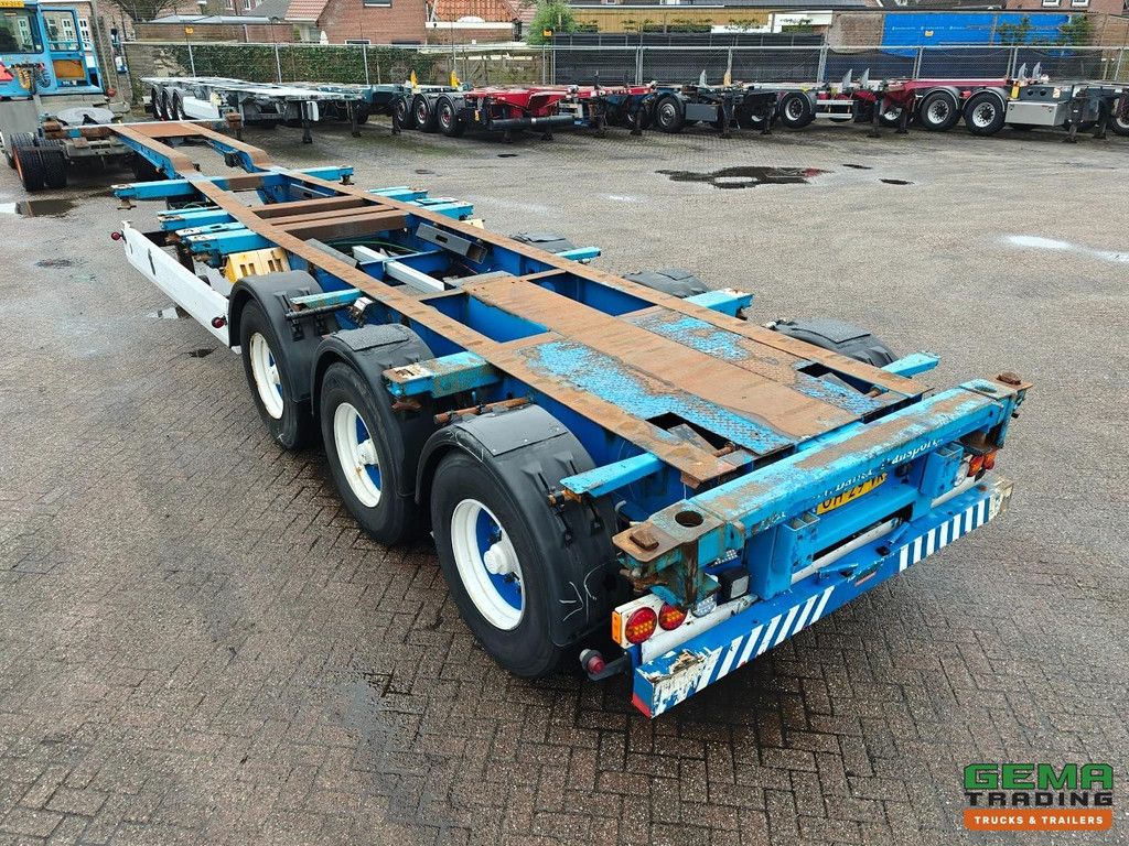 Krone SDC 27 3 Achsen BPW – Trommelbremsen – Heckausleger – 20/30/40/45 Fuß