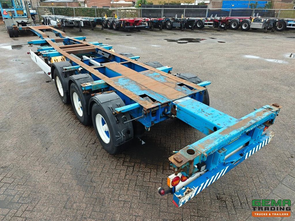 Krone SDC 27 3 Achsen BPW – Trommelbremsen – Heckausleger – 20/30/40/45 Fuß