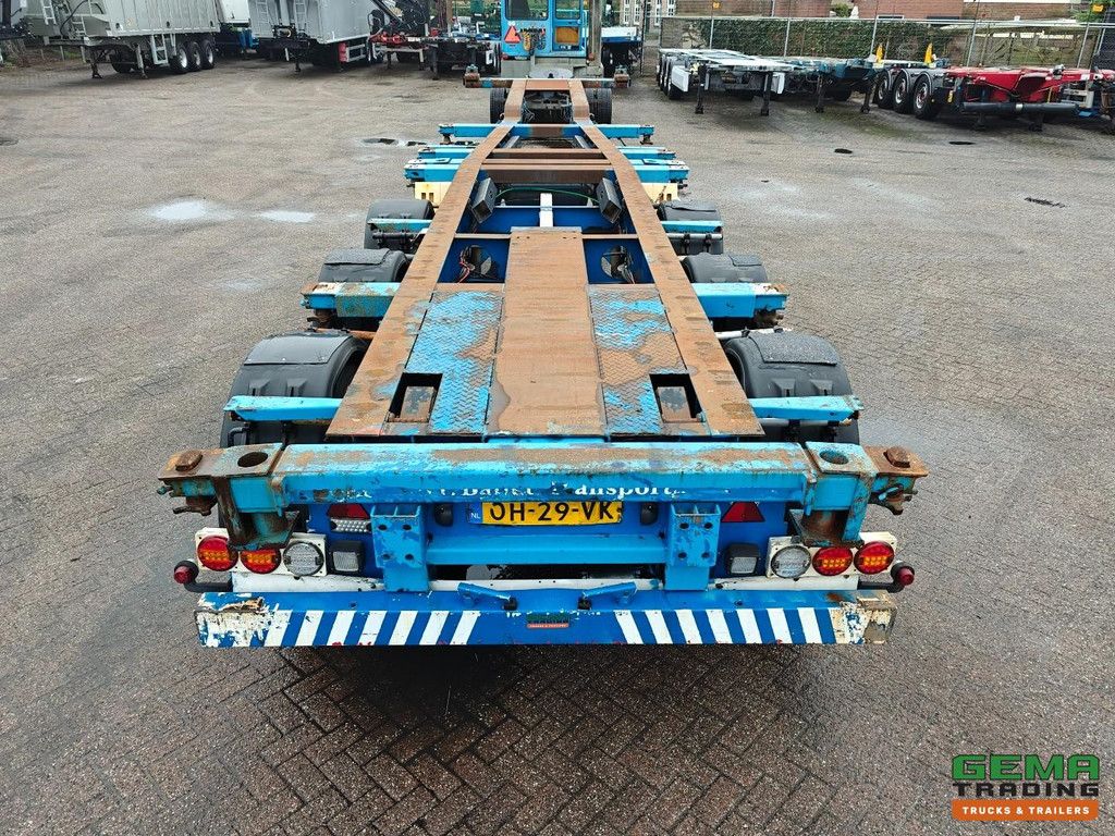 Krone SDC 27 3 Achsen BPW – Trommelbremsen – Heckausleger – 20/30/40/45 Fuß