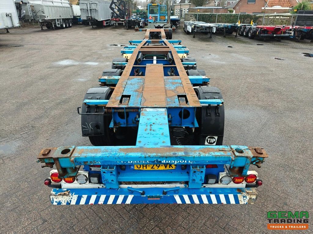 Krone SDC 27 3 Achsen BPW – Trommelbremsen – Heckausleger – 20/30/40/45 Fuß