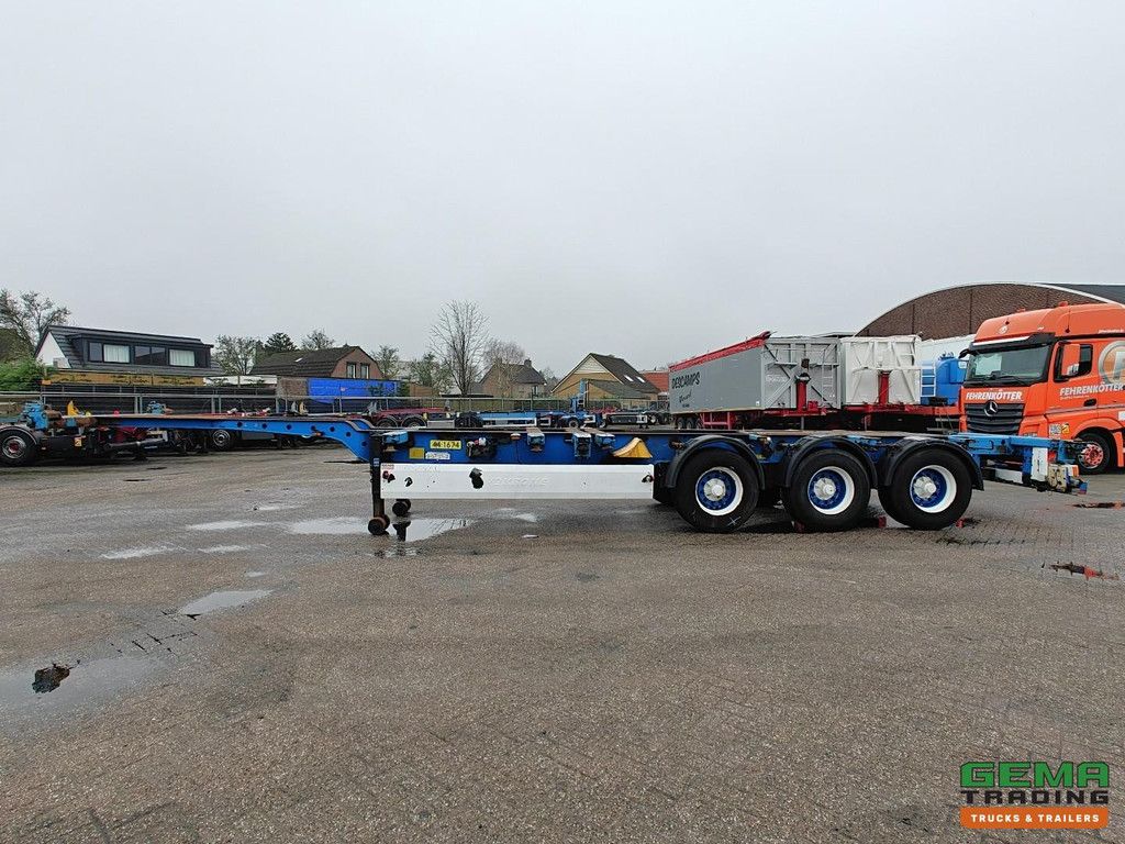 Krone SDC 27 3 Achsen BPW – Trommelbremsen – Heckausleger – 20/30/40/45 Fuß