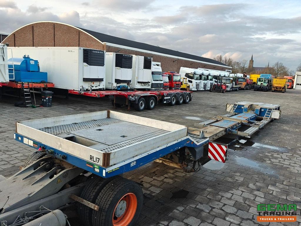 RECKER SA-DLS 2-Axle Giant - Low Loader - Tridec Steering Axles - Extendable 4.8m - Removable Neck