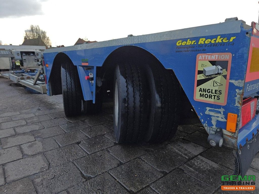 RECKER SA-DLS 2-Axle Giant - Low Loader - Tridec Steering Axles - Extendable 4.8m - Removable Neck