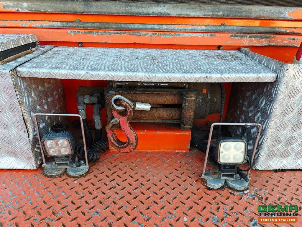 Zanner STL 45 3-achsiger SAF-Tieflader 13,5 m - 2 Lenkachsen - hydraulische Rampen 4,9 m - Hubbett - hydraulische Stützbeine - Winde - erstklassig!