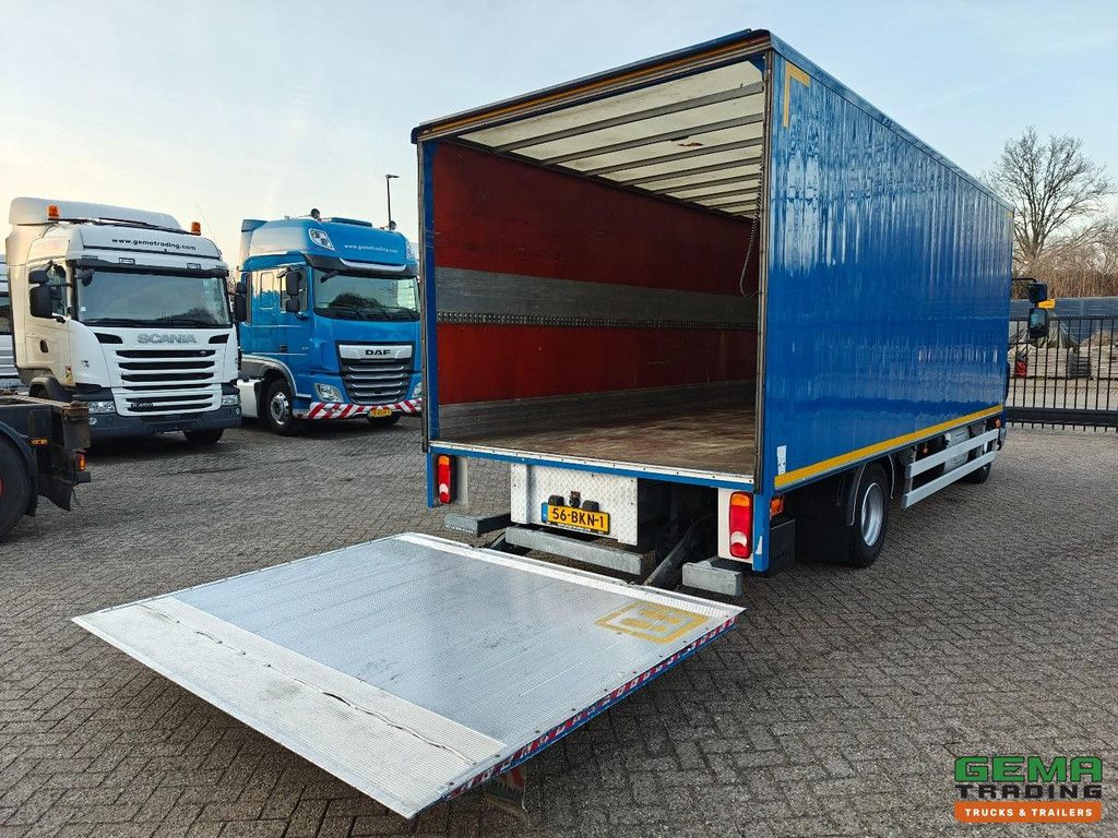 DAF LF 210 FA 4x2 Daycab Euro6C - 12T - Closed box 6m + tail lift 2000kg - ALU Body