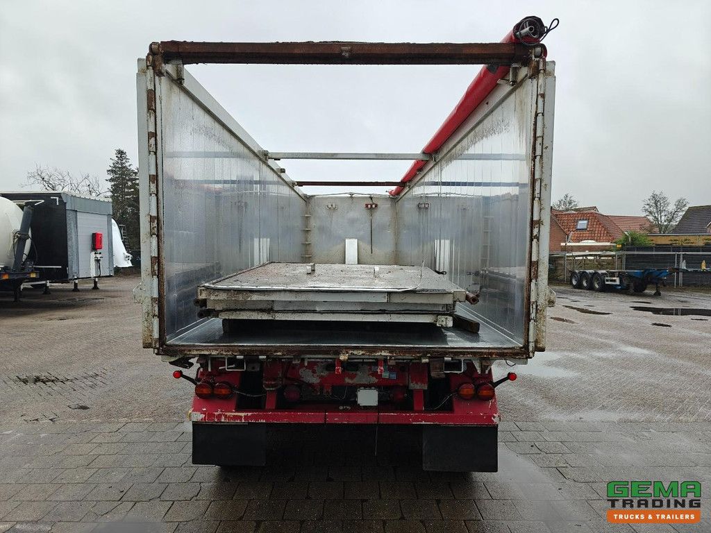 OVA 38OK911.A 3-axle BPW tipper 50m³ - aluminum/aluminum - bulkheads - disc brakes