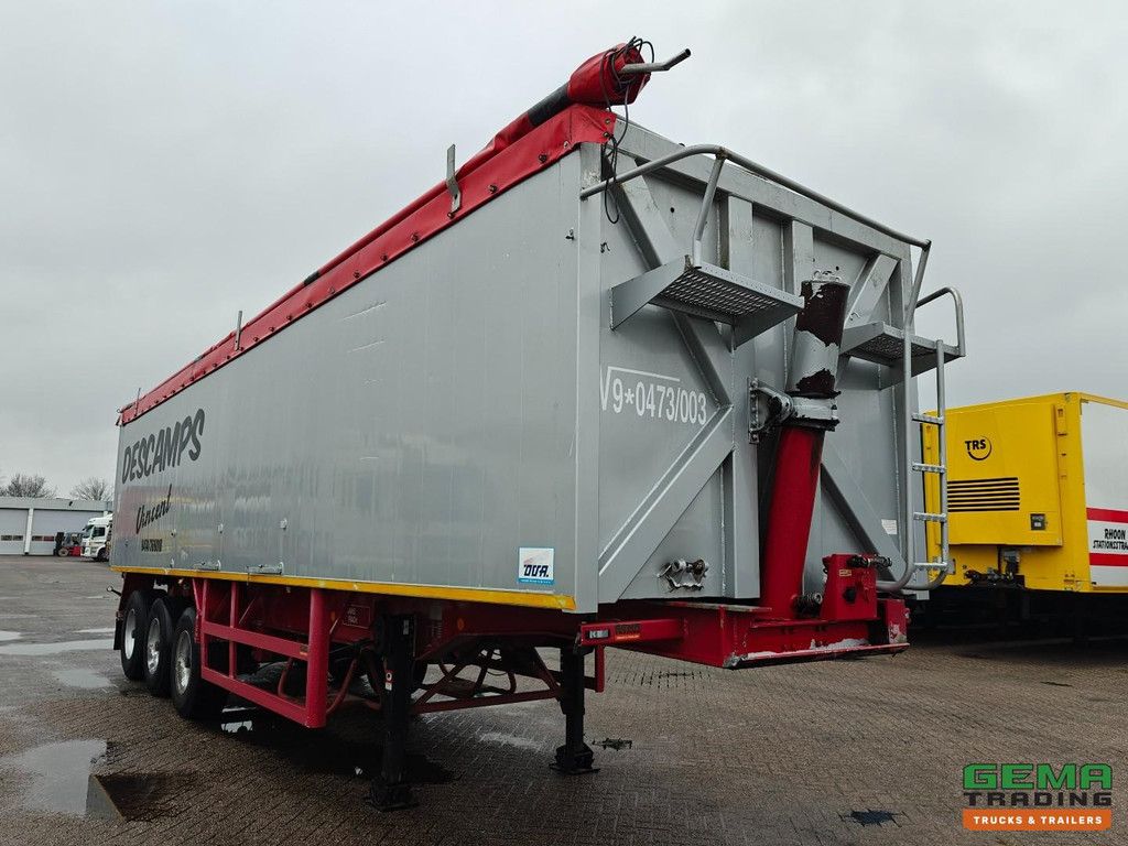 OVA 38OK911.A 3-axle BPW tipper 50m³ - aluminum/aluminum - bulkheads - disc brakes