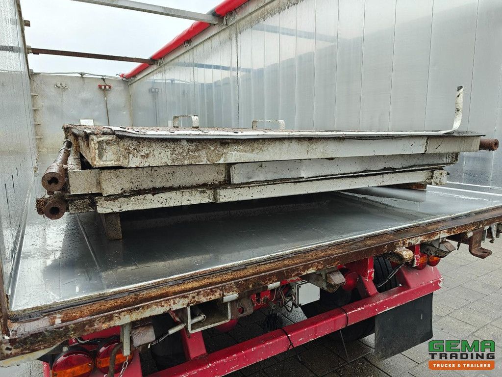 OVA 38OK911.A 3-axle BPW tipper 50m³ - aluminum/aluminum - bulkheads - disc brakes