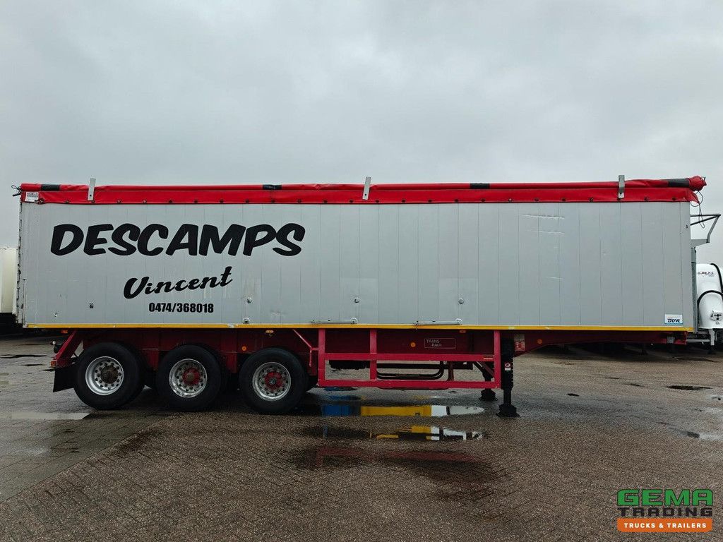 OVA 38OK911.A 3-axle BPW tipper 50m³ - aluminum/aluminum - bulkheads - disc brakes