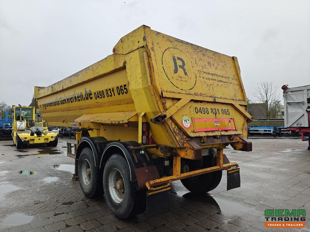 Robuste Kaiser S3302V37 2-Assen SAF - Kipper 30m³ - Staal/Staal - Trommelremmen