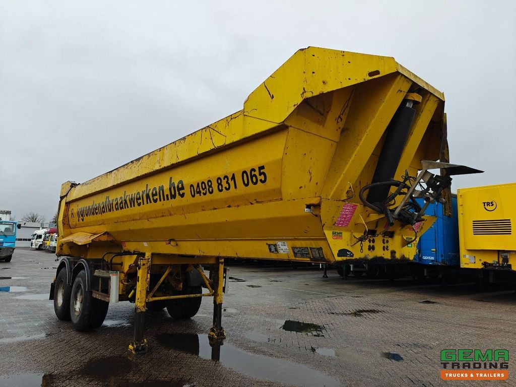 Robuste Kaiser S3302V37 2-Assen SAF - Kipper 30m³ - Staal/Staal - Trommelremmen