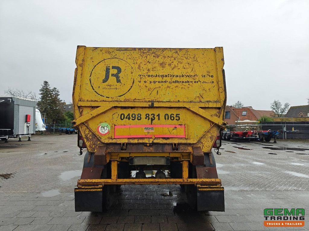 Robuste Kaiser S3302V37 2-Assen SAF - Kipper 30m³ - Staal/Staal - Trommelremmen