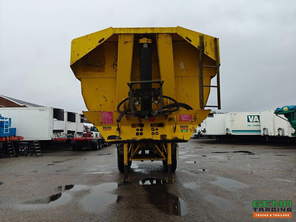 Robuste Kaiser S3302V37 2-Assen SAF - Kipper 30m³ - Staal/Staal - Trommelremmen