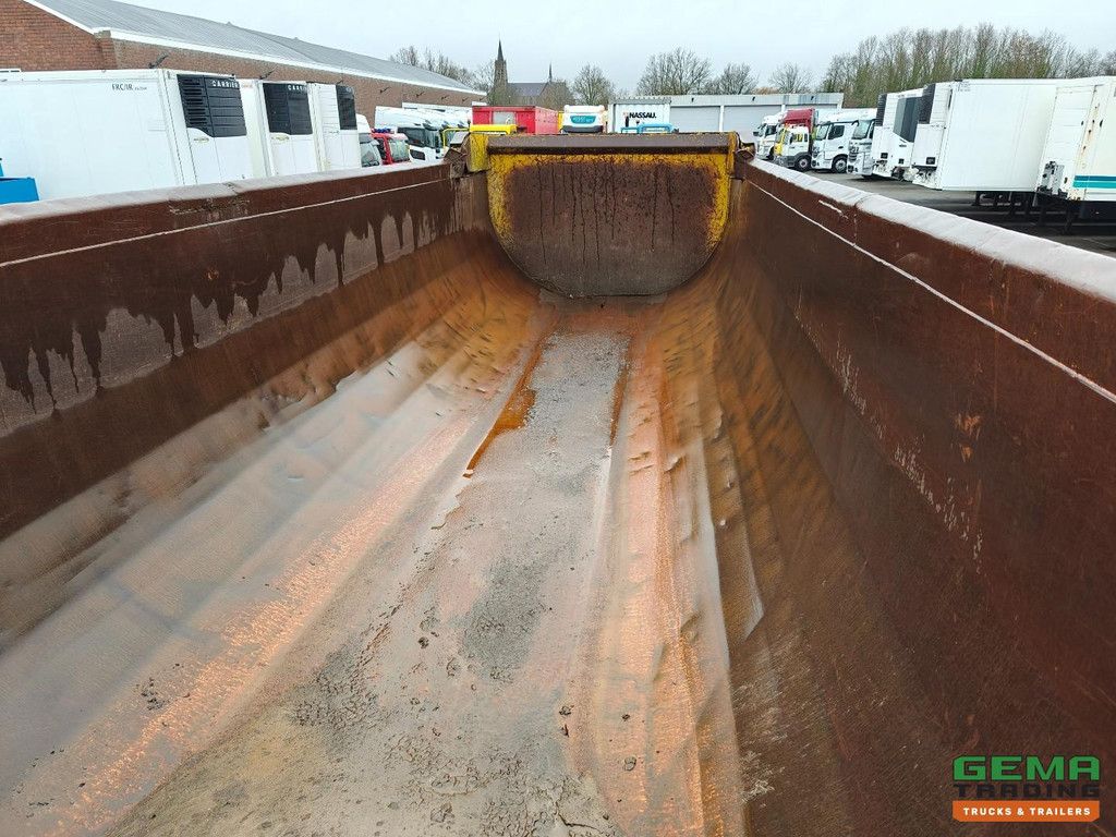 Robuste Kaiser S3302V37 2-Assen SAF - Kipper 30m³ - Staal/Staal - Trommelremmen