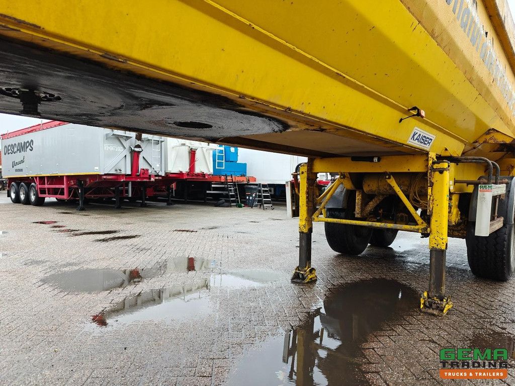 Robuste Kaiser S3302V37 2-Assen SAF - Kipper 30m³ - Staal/Staal - Trommelremmen