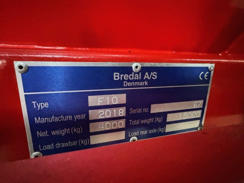 Bredal F 10 Gødningsspreder