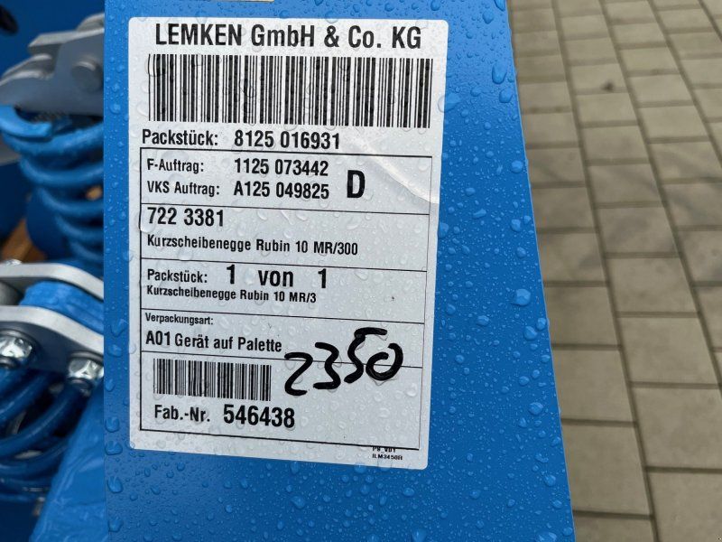 Lemken Rubin 10/300 MR