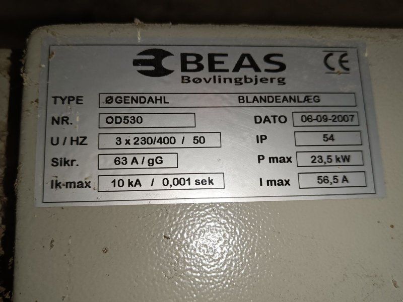 Styreskab til Øgendahl anlæg