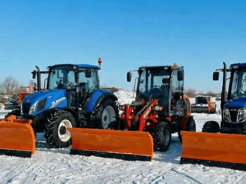 Sneblad med Euro og trepunkt 140 / 200 / 240 cm
