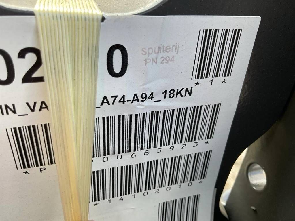 Valtra A74-A94 Zuidberg fronthef