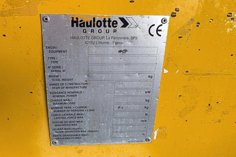 Haulotte HA12IP As-Is, Electric, 12m Working Height, 6.7m R