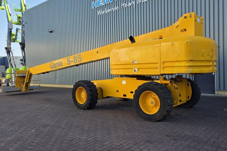 Genie S85 As-Is, Diesel, 4x4 Drive, 27.7m Working Height