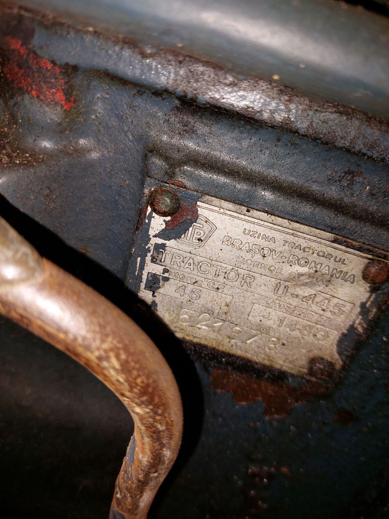 Fiat / UTB 445 met STUURBEKRACTIGING