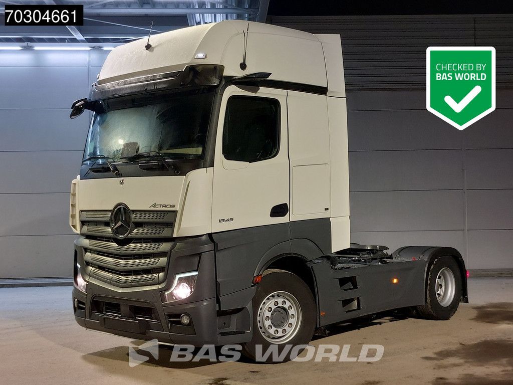 Mercedes Actros 1845 4X2 GigaSpace Retarder MirrorCam Navi Euro 6