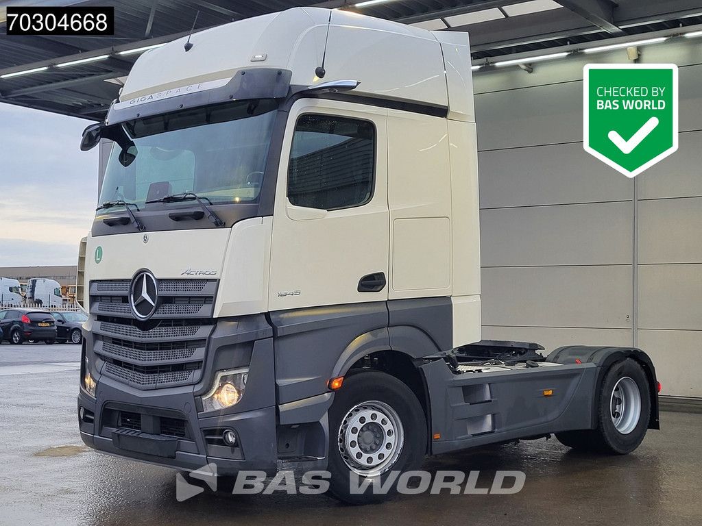 Mercedes Actros 1845 4X2 GigaSpace Retarder MirrorCam Navi Euro 6