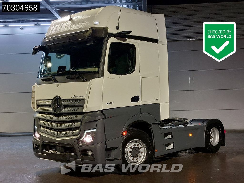 Mercedes Actros 1845 4X2 GigaSpace Retarder MirrorCam Navi Euro 6