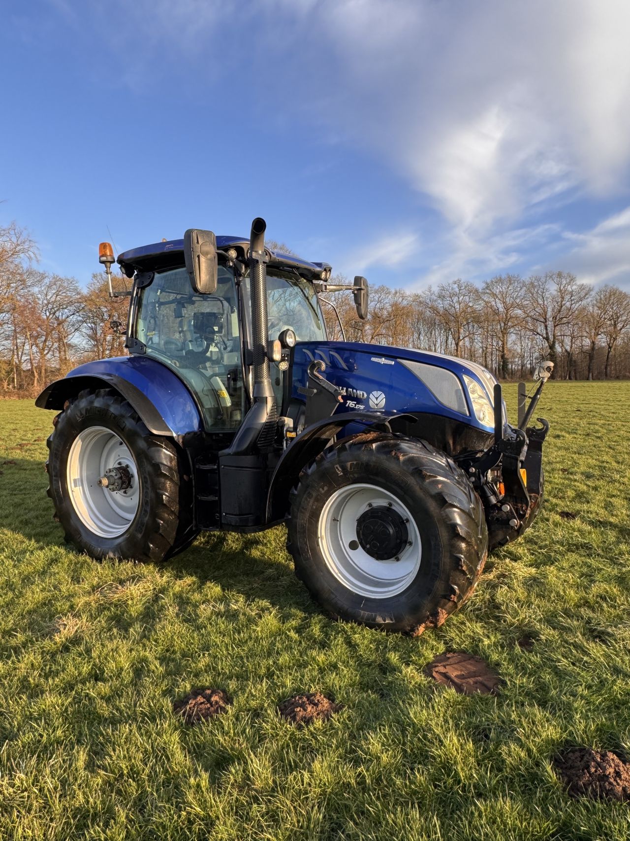 New Holland T6.175 AC bluepower 2017 GPS