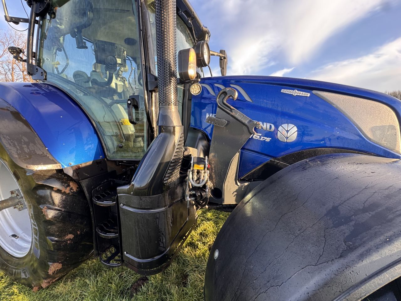 New Holland T6.175 AC bluepower 2017 GPS