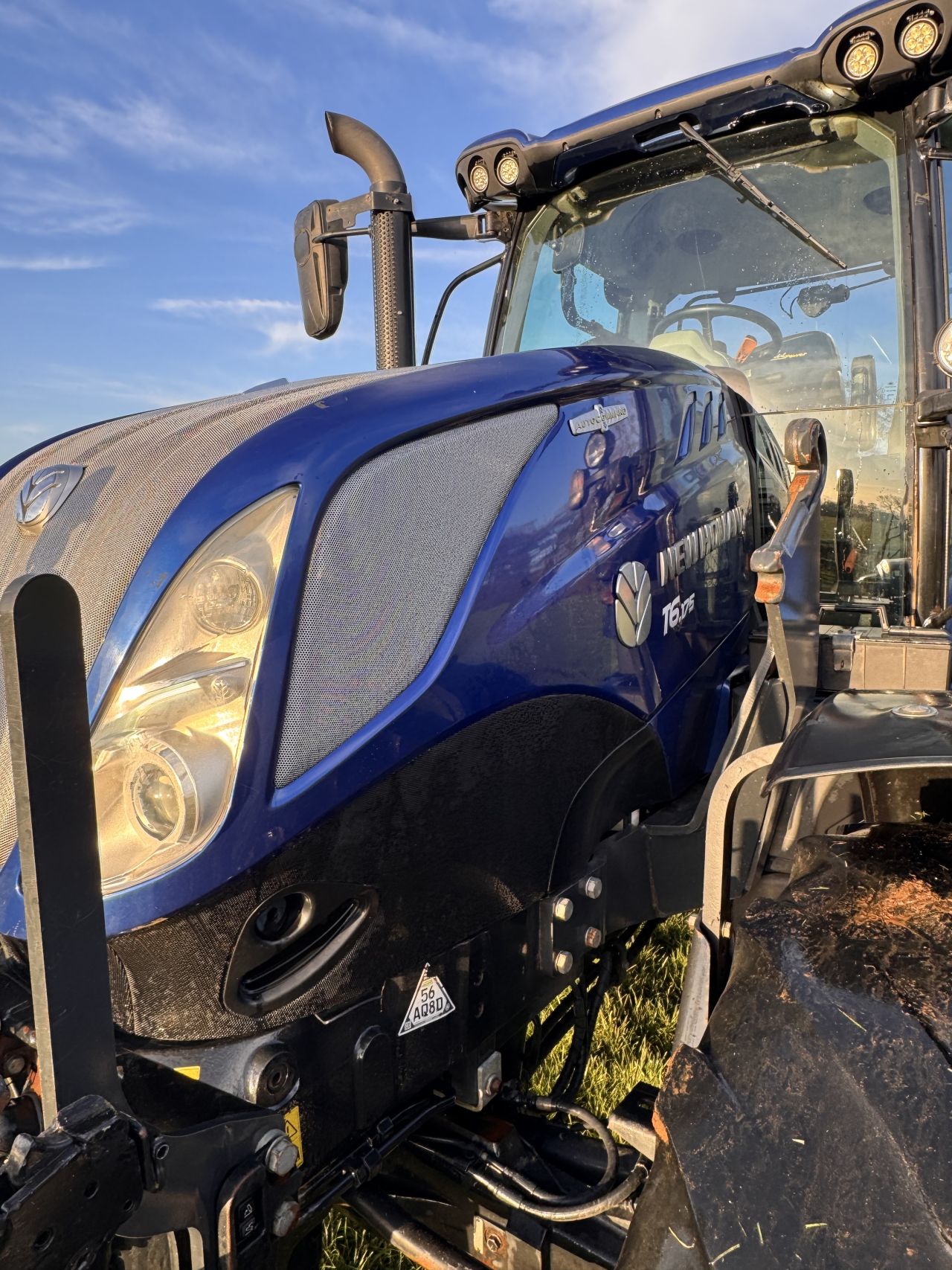 New Holland T6.175 AC bluepower 2017 GPS