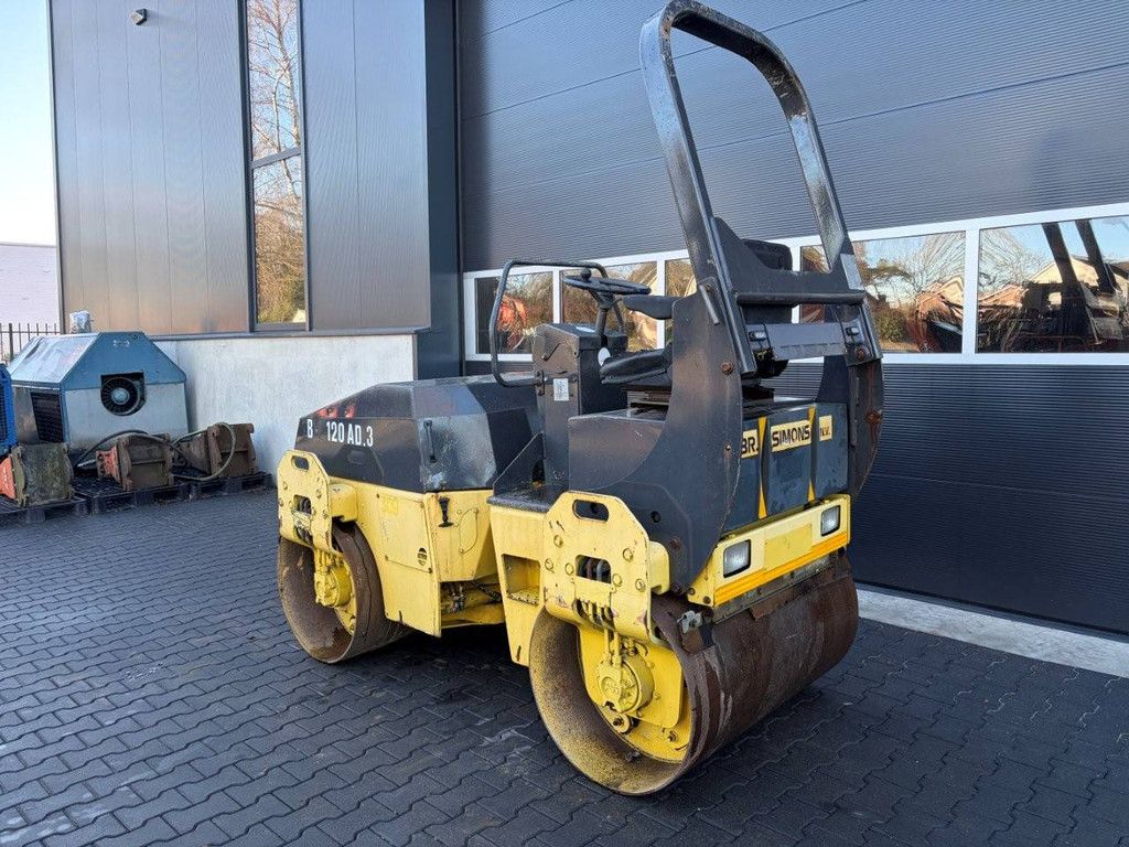 Tandem roller Bomag BW120 AD-3 Diesel 22kW 2001
