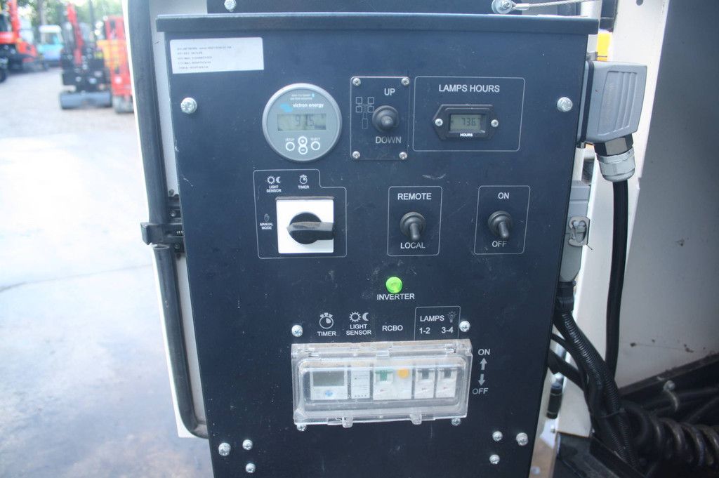 Light mast Trime X-Solar Electric/Solar panels 2022