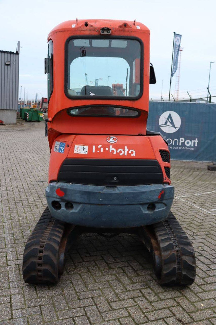 Rupsgraafmachine Kubota U25-3S Diesel 15.5kW 2007