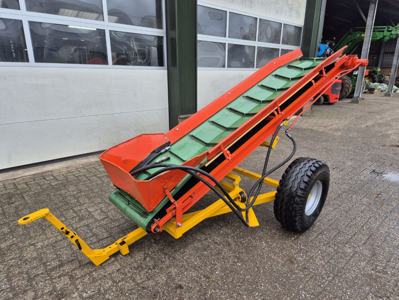 Samon onderlosser transportband