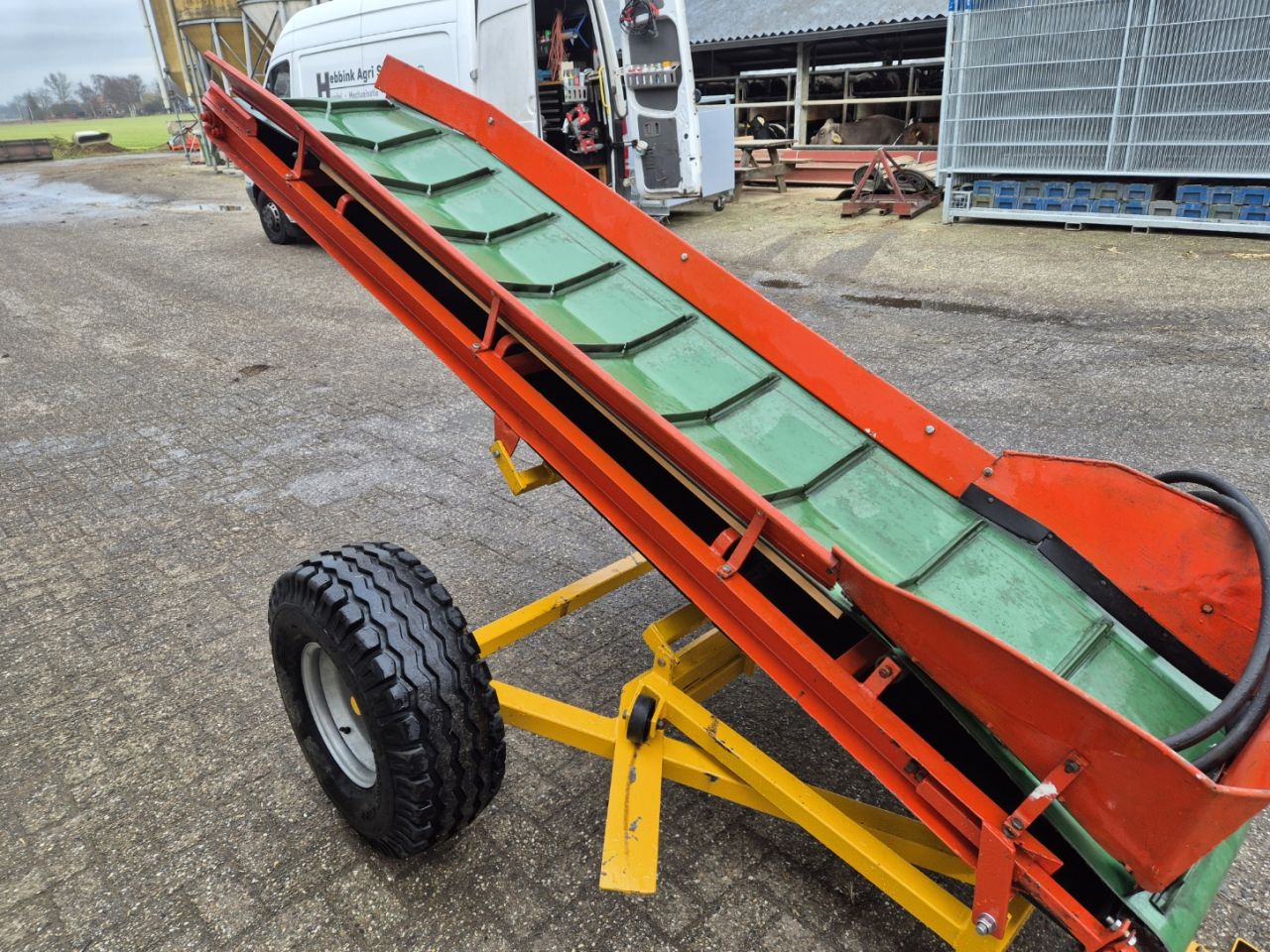 Samon onderlosser transportband