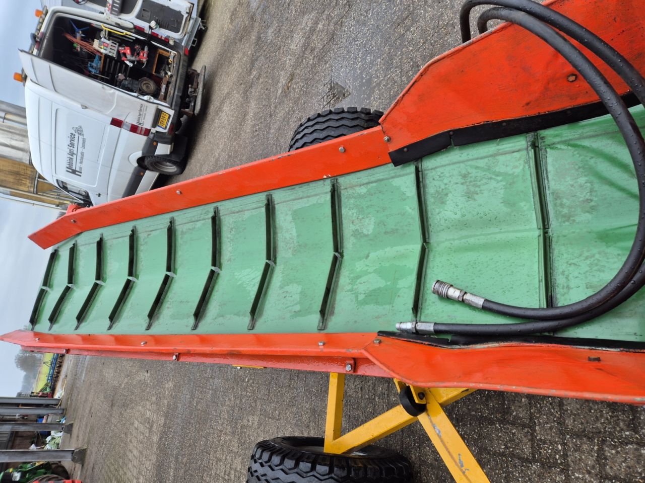 Samon onderlosser transportband