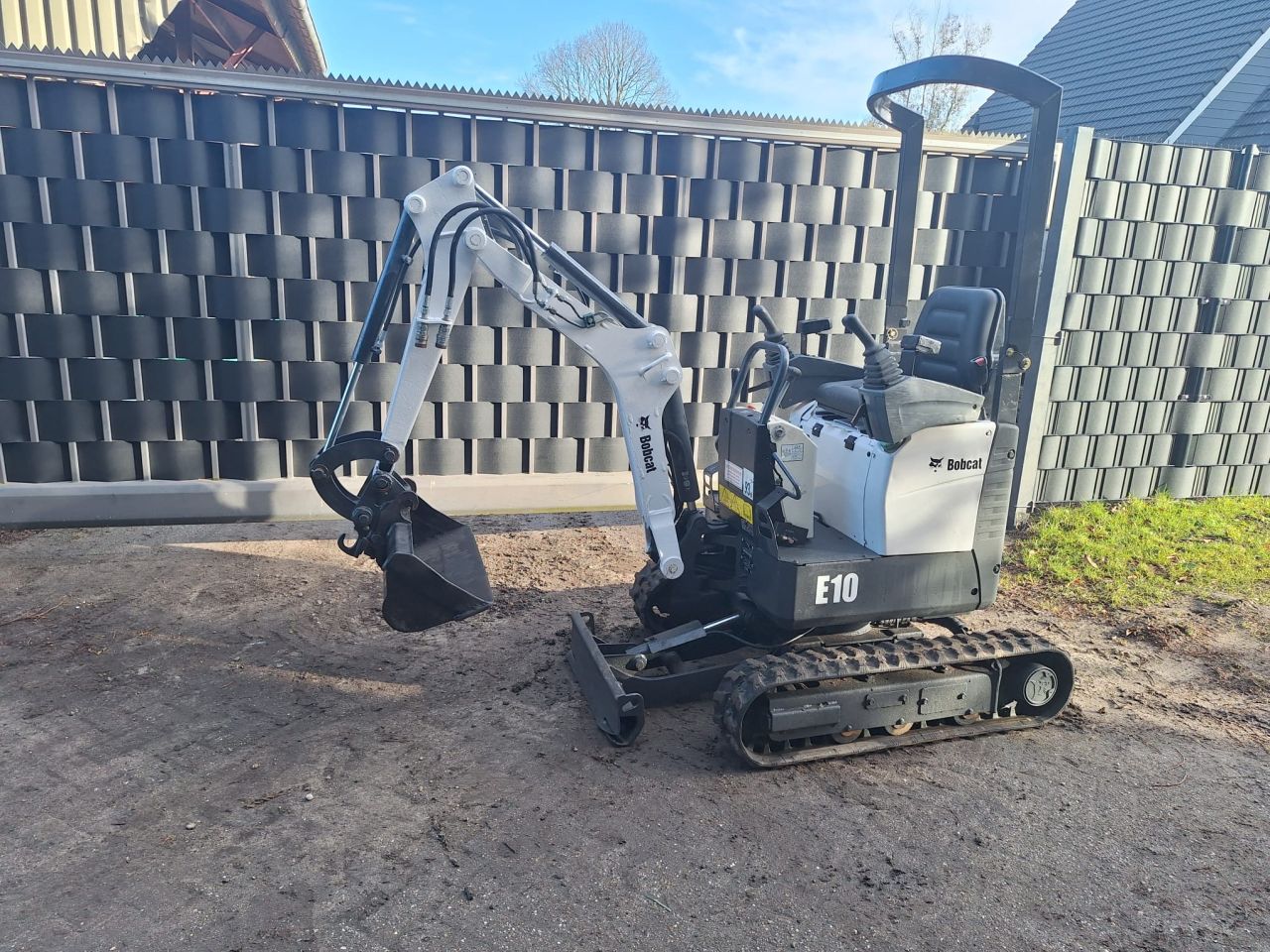 Bobcat E10 mini graafmachine kubota hitachi yanmar