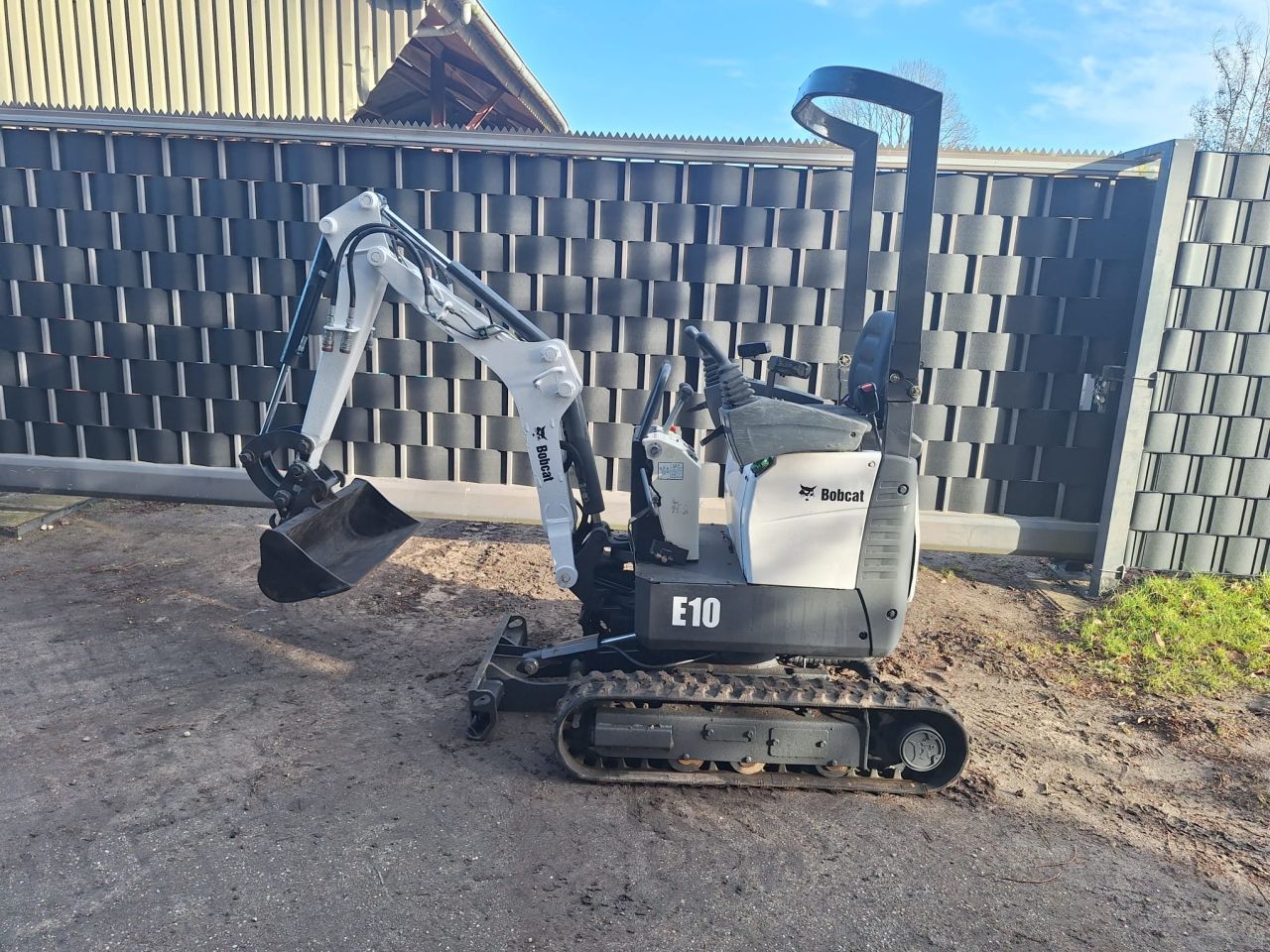 Bobcat E10 mini graafmachine kubota hitachi yanmar