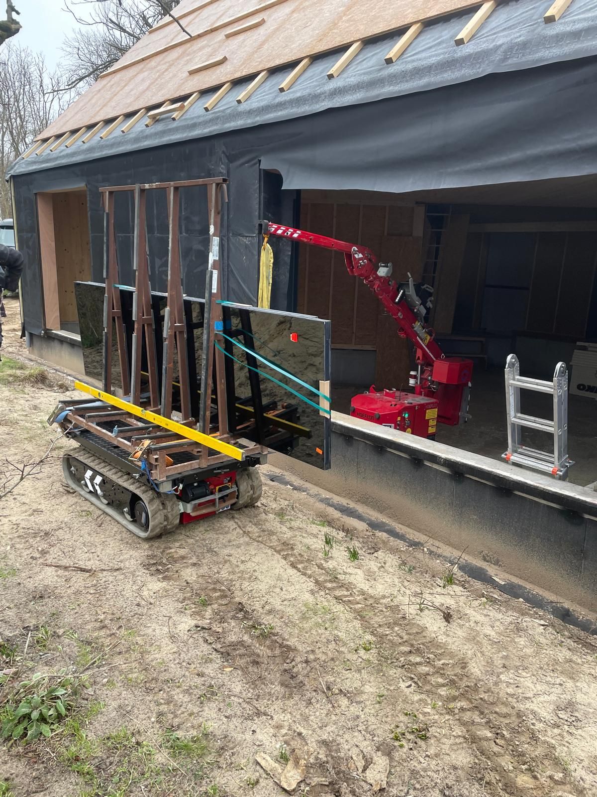 Hoeflon TC 1 2021 rupscarrier draaiplateau 1200 kilo koop / huur