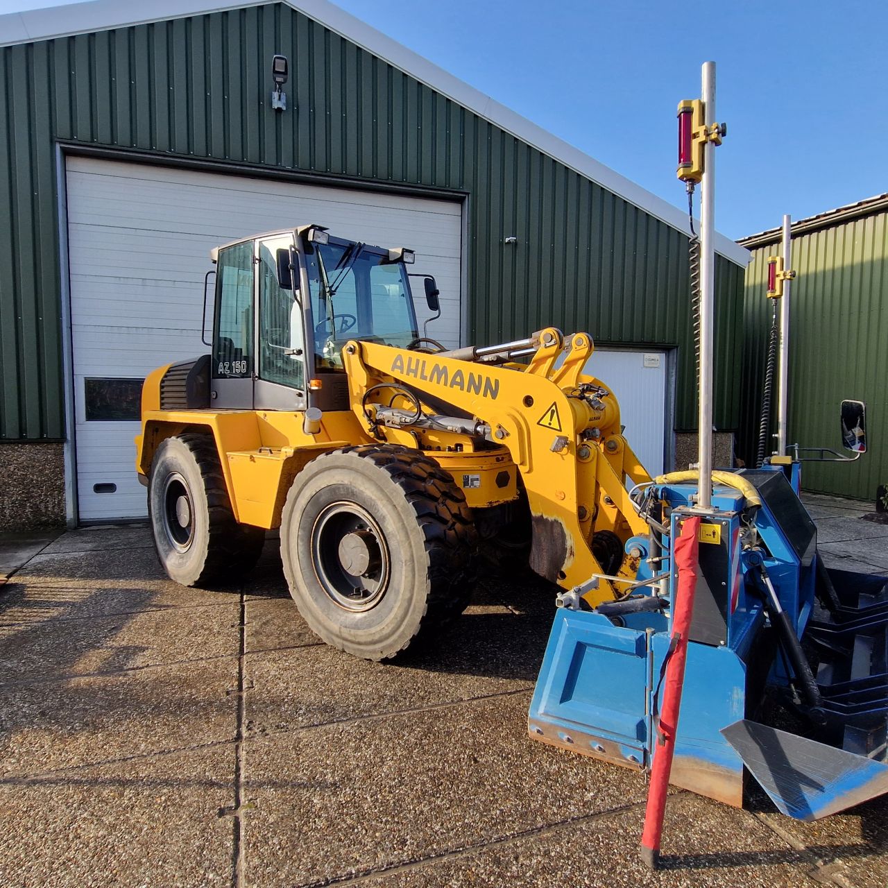 Ahlmann az150 zwenklader