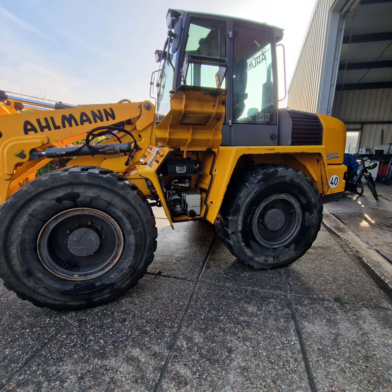 Ahlmann az150 zwenklader