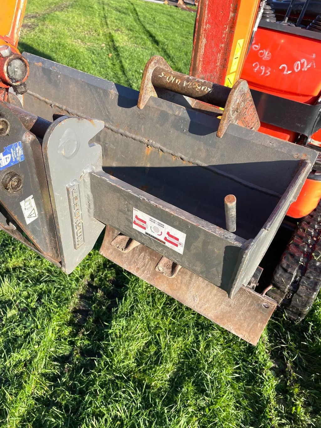 Kubota U10-3 minigraafmachine slechts 790 uur