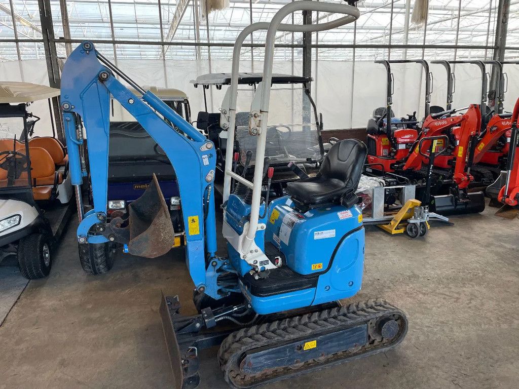 Kubota U10-3 en Bobcat minigraafmachines