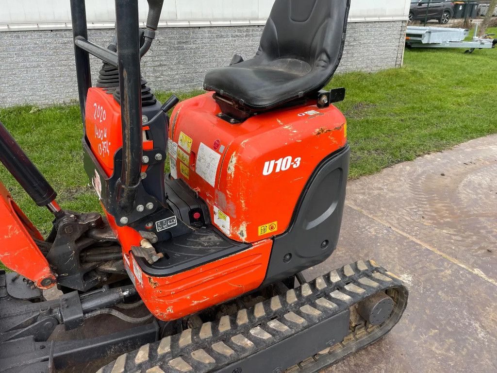 Kubota U10-3 minigraafmachine minigraver BJ 2020